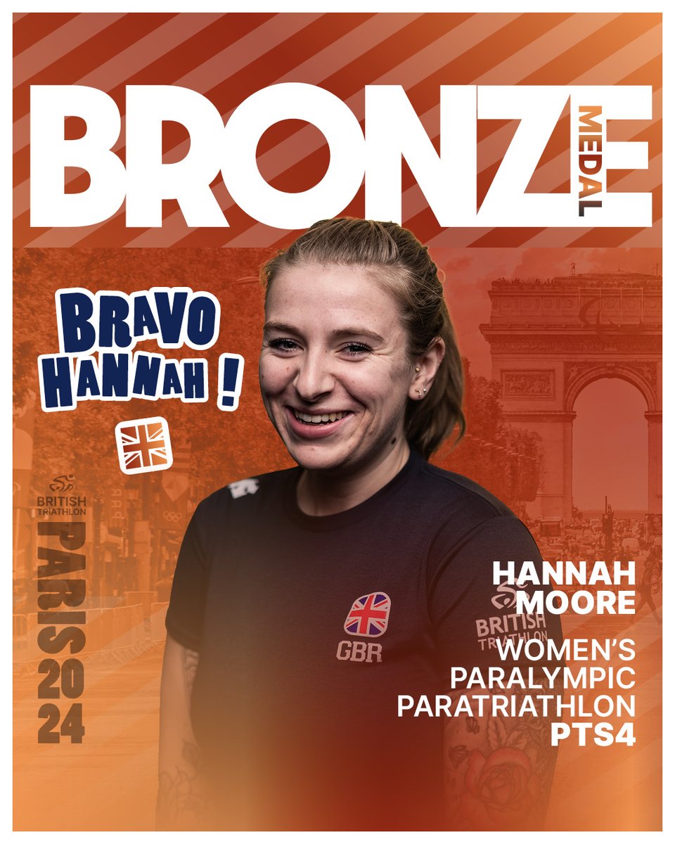 She only came back into the sport last year... 

And now she is a Paralympic Games Bronze Medalist 

Congratulations Hannah
