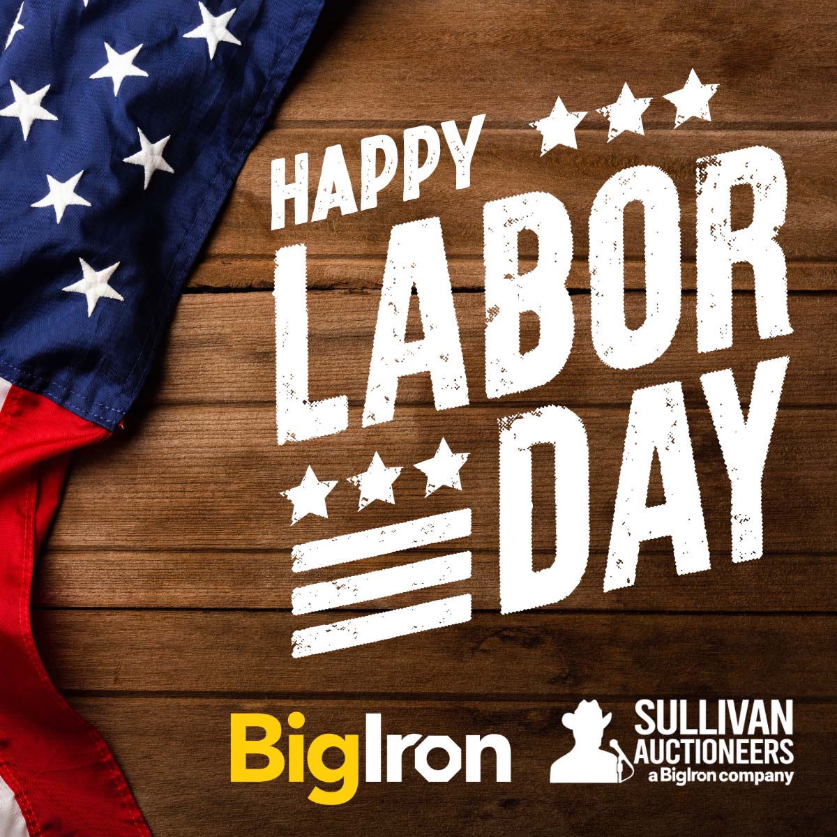 Happy Labor Day from BigIron! Today, we honor the hard work, dedication, and grit that fuel our nation's progress. Whether you're in the fields, on the job site, or managing the operations, your efforts drive us all forward. Wishing you a safe and Happy Labor Day! #BigIron