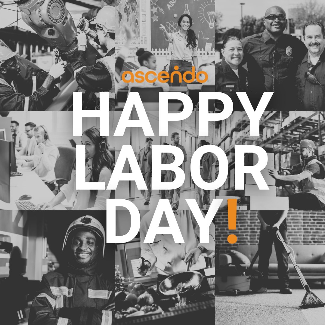 AscendoJobs's tweet image. 🎉 Happy Labor Day! 🎉

We want to express our deepest appreciation for all the laborers who make this country great.

Wishing everyone a safe and relaxing Labor Day!  #LaborDay #WorkforceAppreciation #Ascendo