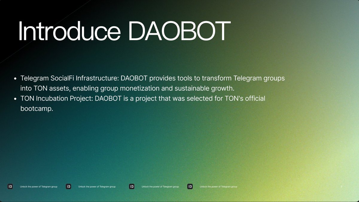 DAOBOT(Telegram MiniApp) tweet media