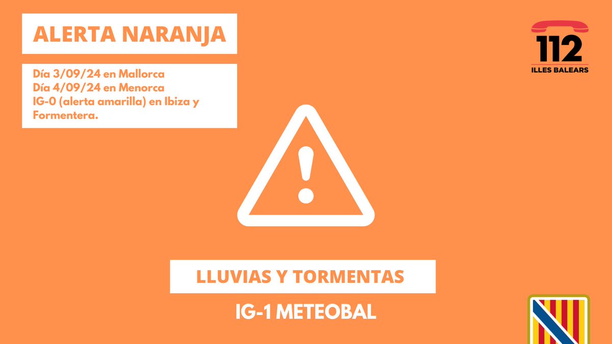 Emergències 112 Illes Balears tweet media