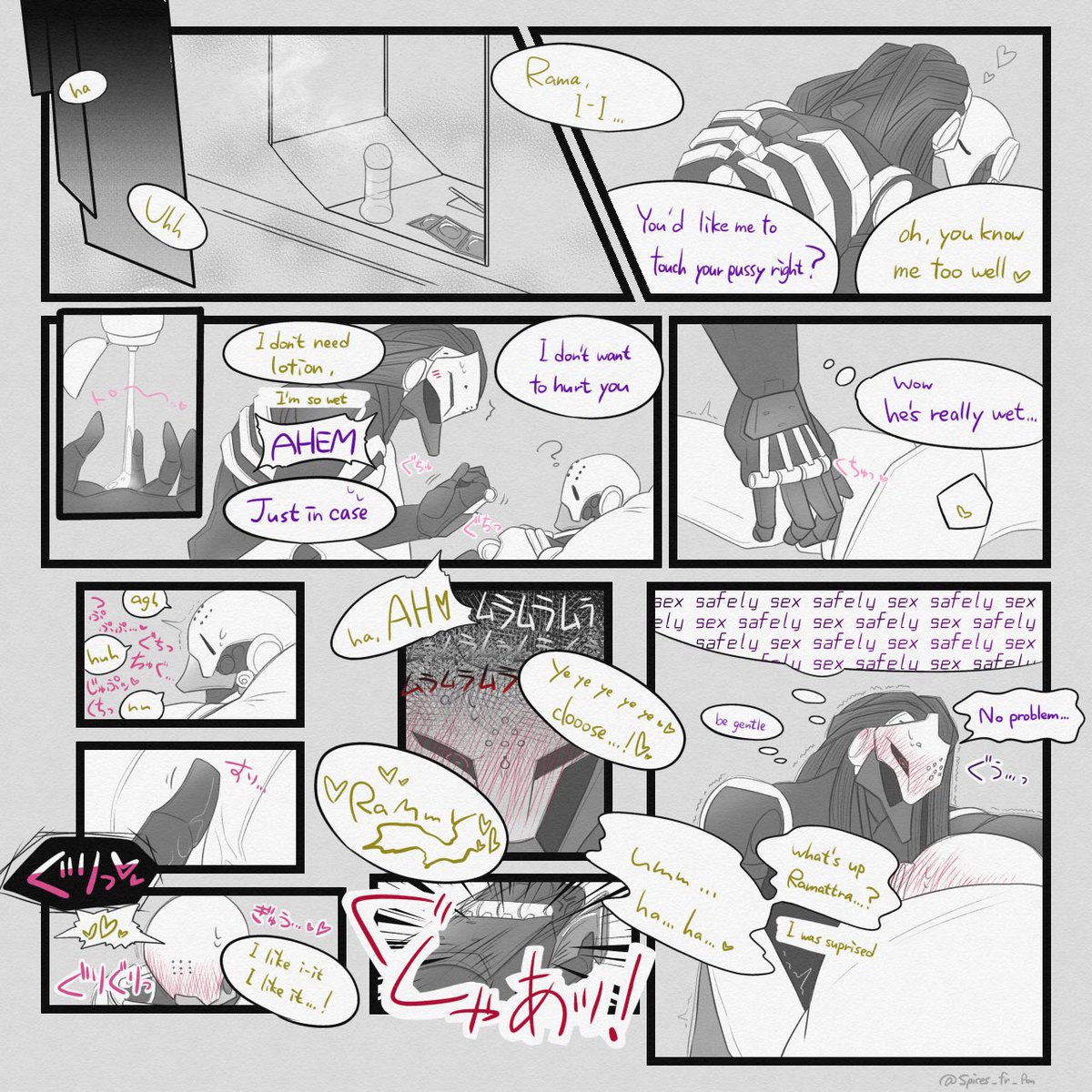 Spices_fr_Pon's tweet photo. Protection is important. But Zen unknowingly seduces his boyfriend^ ^ https://t.co/9sow9yJbMW
