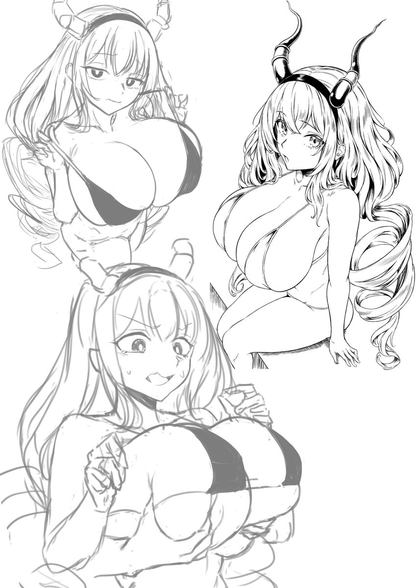 マイクロビキニティフォンちゃん漫画のネームです