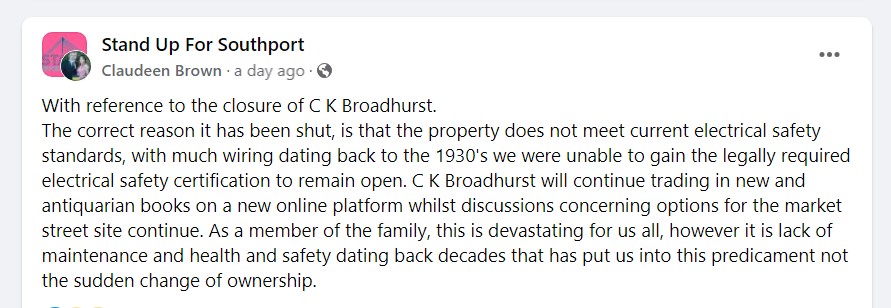 Broadhursts Bookseller Legacy tweet media