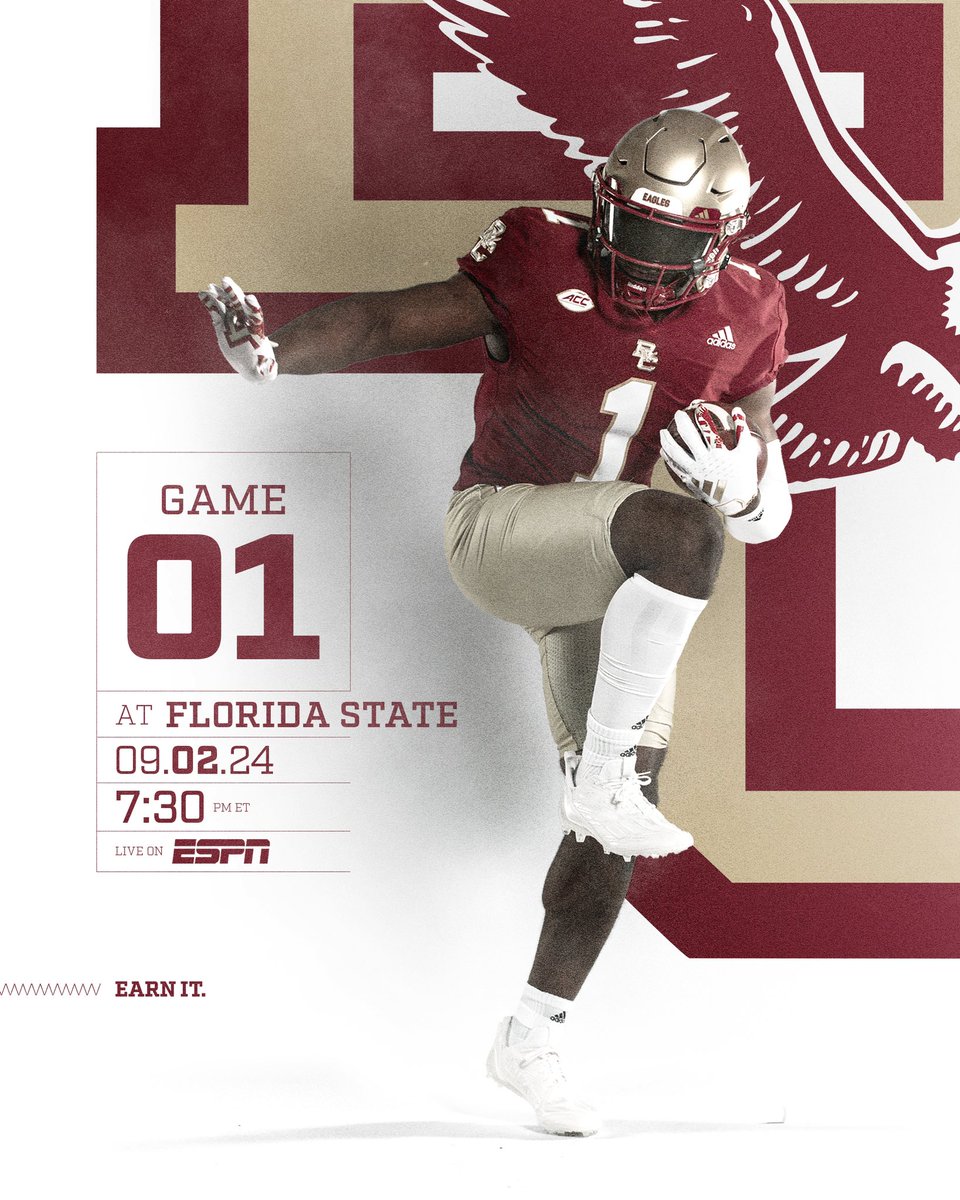 It’s finally here… GAME DAY! 🦅

#EarnIt