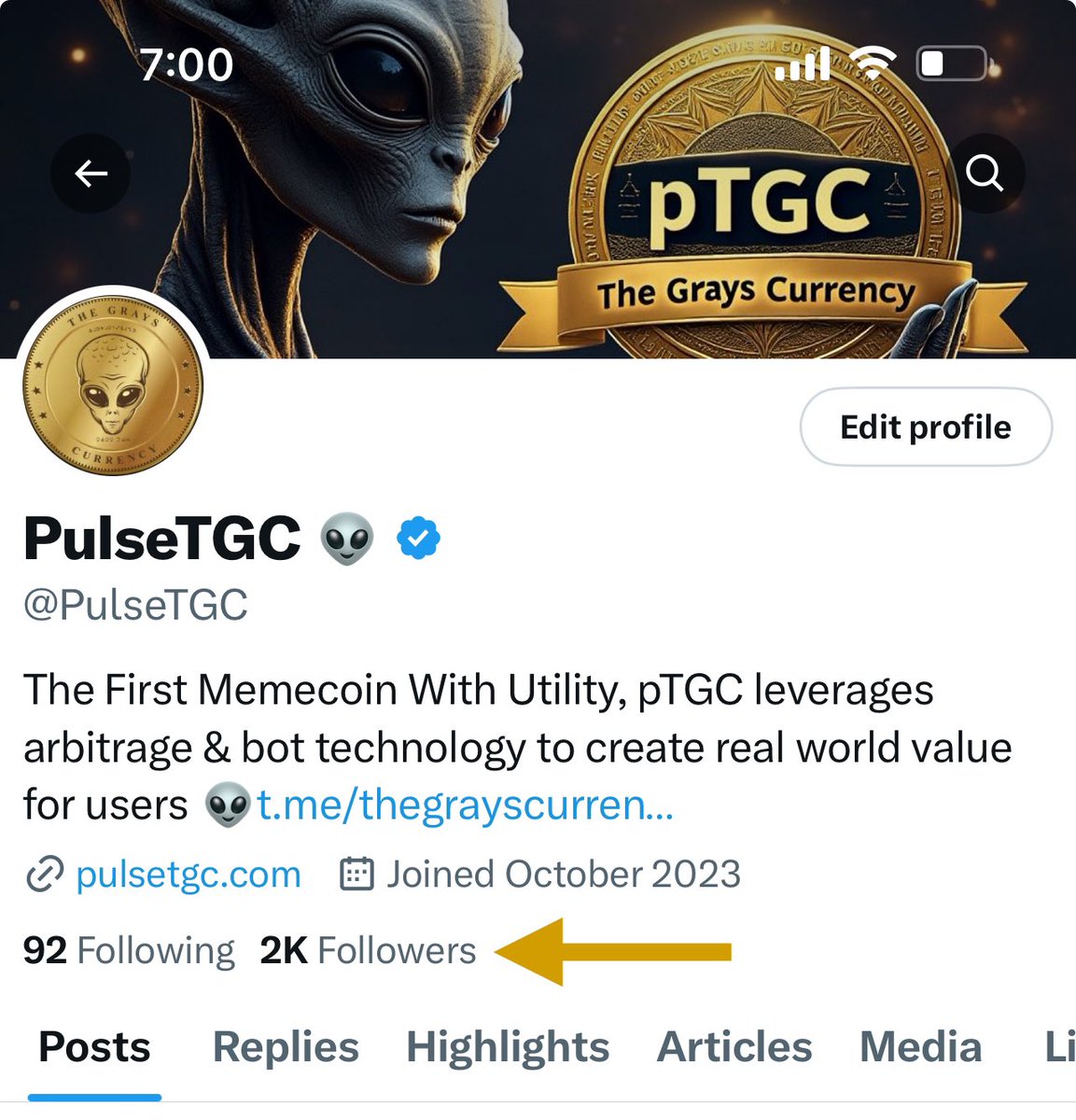 Grays Currency 👽 tweet media