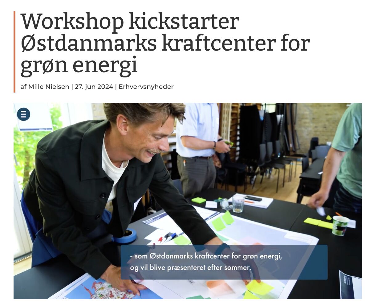 GREEN ENERGY x POWER HUB ☄
Images and interviews from KIRT x THOMSEN facilitated workshop tinyurl.com/2kk2vd3r.

We are engaged in the partnership and facilitation of workshops on how to design and transform Vordingborg Kommune to be the leading green energy power hub in DK.