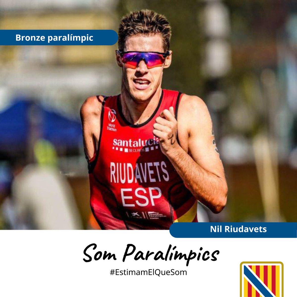 🙌🏼 Bronze històric per al triatleta menorquí Nil Riudavets! Orgull!!! Enhorabona! ❤️🇪🇸