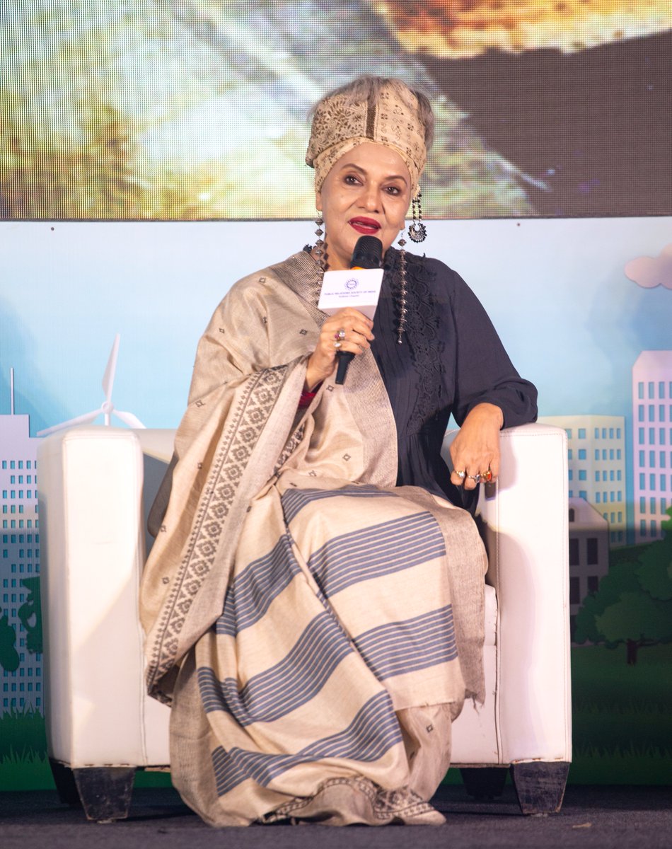 Alokananda Roy, Actor &amp; Social Reformer, was a Guest of Honour at the Bengal to Nation Award ceremony during the BrandEdge event.