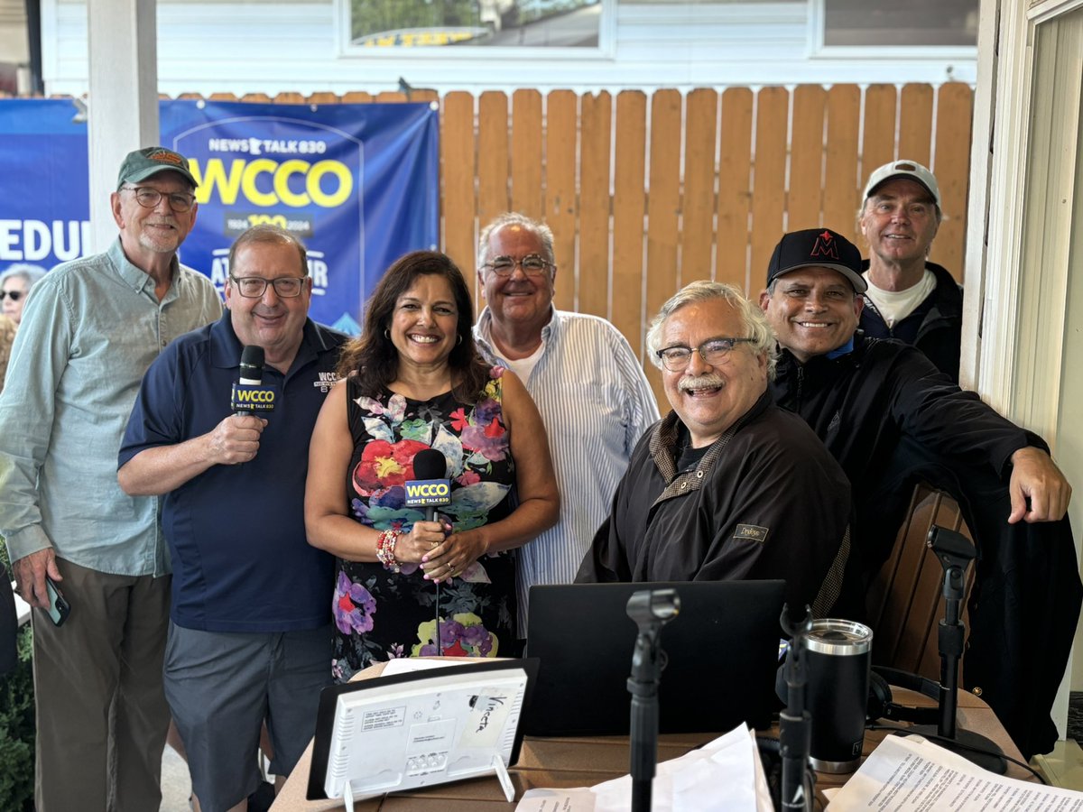 Final day from the Fair!

6:20 #MinnesotaHospital
6:40 <a href="/DanHayesMLB/">DanHayesMLB</a> 
6:50 #SawkarSalute
7:20 <a href="/peggyflanagan/">Peggy Flanagan</a> 
7:40 <a href="/lakeshow73/">Henry Lake</a> 
7:50 Dave Mona!
8:10 <a href="/LipEsteem/">Lip Esteem</a> 
8:20 <a href="/EnergyLawProf/">James Coleman</a> 

Come out and join us the <a href="/mnstatefair/">Minnesota State Fair</a>!