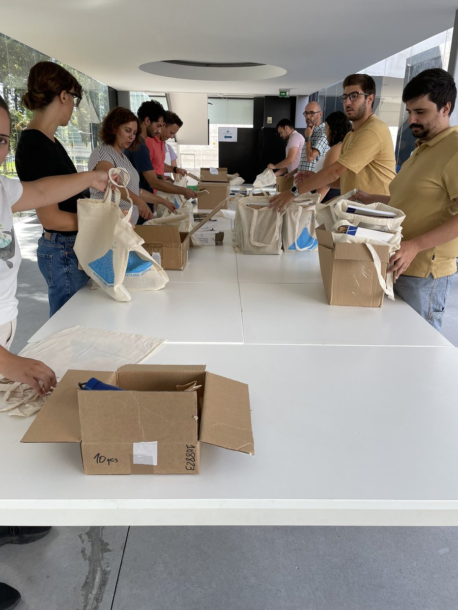 Check-in starts in 40 minutes. We have a great team of volunteers. Thank you