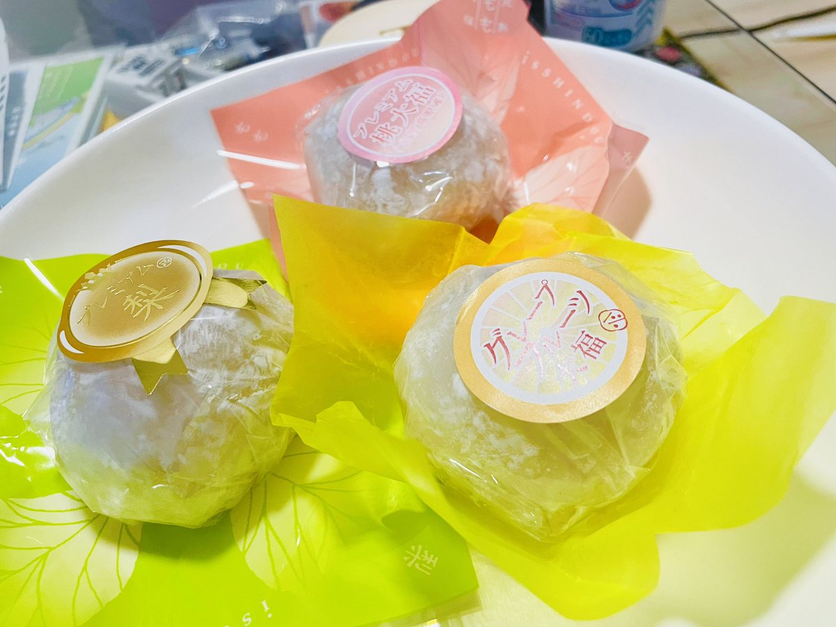 桃から梨に季節がバトンタッチや〜🙌
グレープフルーツは……いつでも食べられて嬉しいね😚