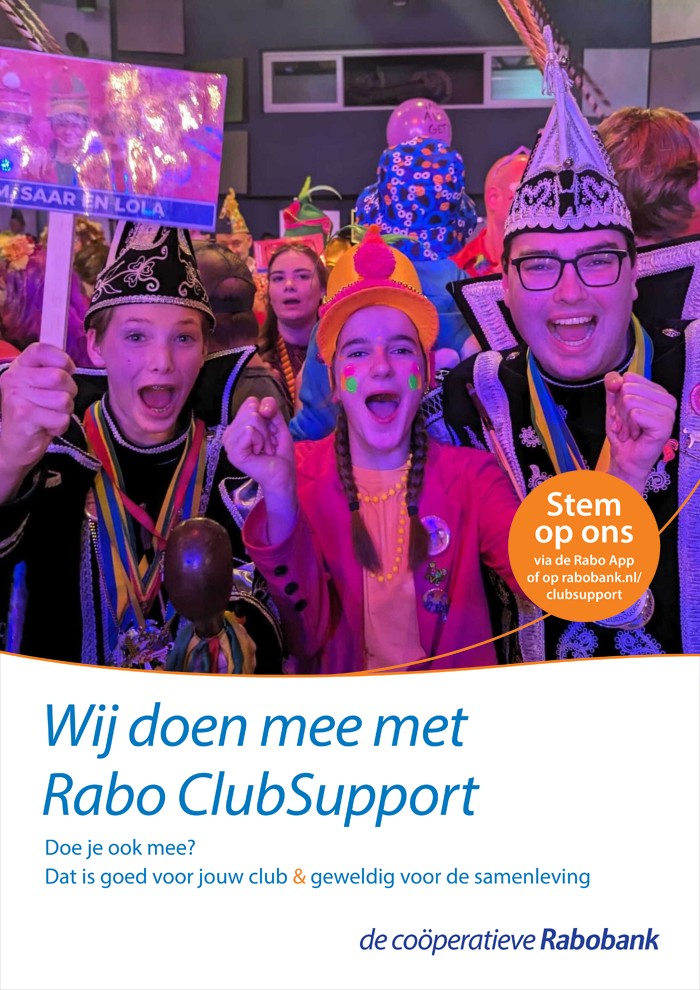 Geer kent vanaaf vandaag sjtömme!!

#RaboClubSupport