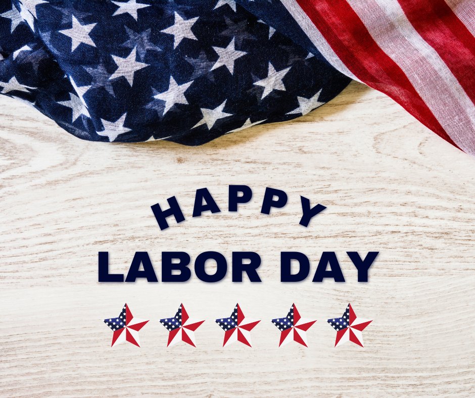 Happy Labor Day!

Today, we celebrate the hard work, dedication, and resilience of every individual who contributes to our community. Whether you’re taking a well-deserved break or continuing to serve others, we honor the strength and commitment that drives you.

As we reflec ...