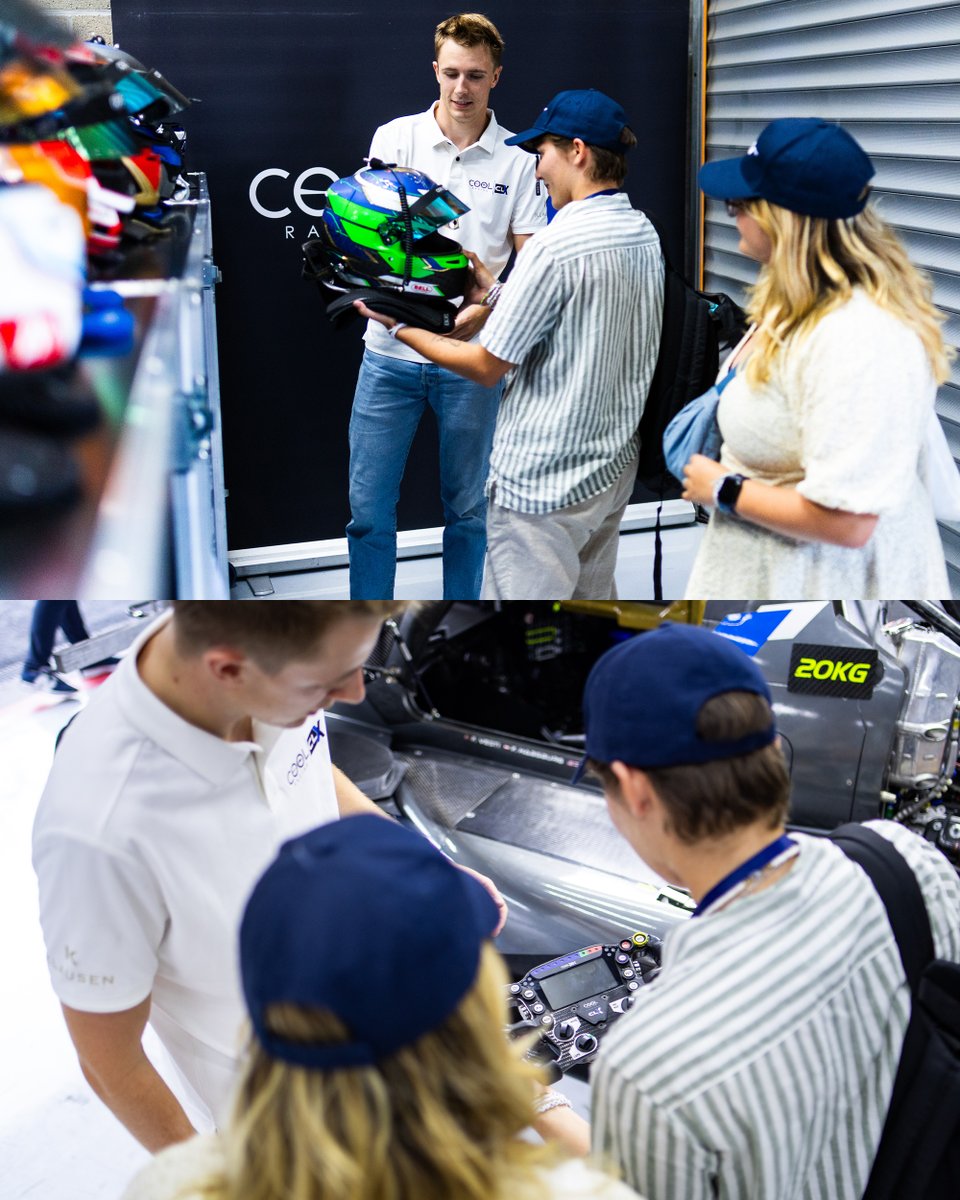 A memorable experience with <a href="/frederik_vesti/">Frederik Vesti Official</a> for our two lucky fans at Spa. ✨ 

Last week at <a href="/circuitspa/">Spa-Francorchamps</a>, the two VIP ticket winners got an insider’s tour of @COOLRacing’s garage, guided by Frederik Vesti. The Danish driver shared behind-the-scenes insights, making it an