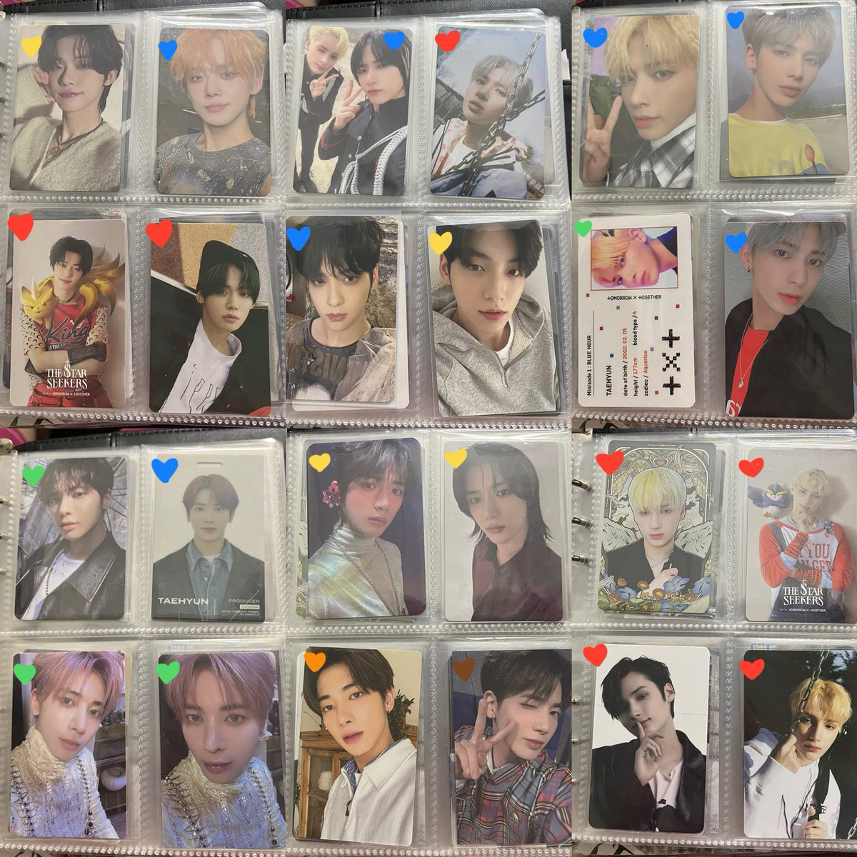 bgymze's tweet photo. wts txt photocards / beomgyu slogan

meet up during act promise in singapore #TXTinSG

no postage
accept cash/transfer
can pay in sgd (cash only), dm~

❤️ RM3 
💚 RM5 
💙 RM8 
🧡 RM15 
💛 RM25 
🤎 QYOP in MYR/SGD
Slogan RM30-28

#pasarTXT https://t.co/HYwTZc8GMt