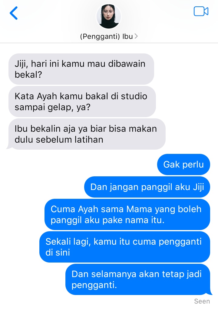 angelphile_'s tweet photo. ;Stepmother

"Pengganti selamanya akan tetap jadi pengganti."

Jisung x Jaehyun x Oc AU—
Written by: 𝐚𝐧𝐠𝐞𝐥𝐩𝐡𝐢𝐥𝐞_ https://t.co/R2LVhoIWPo