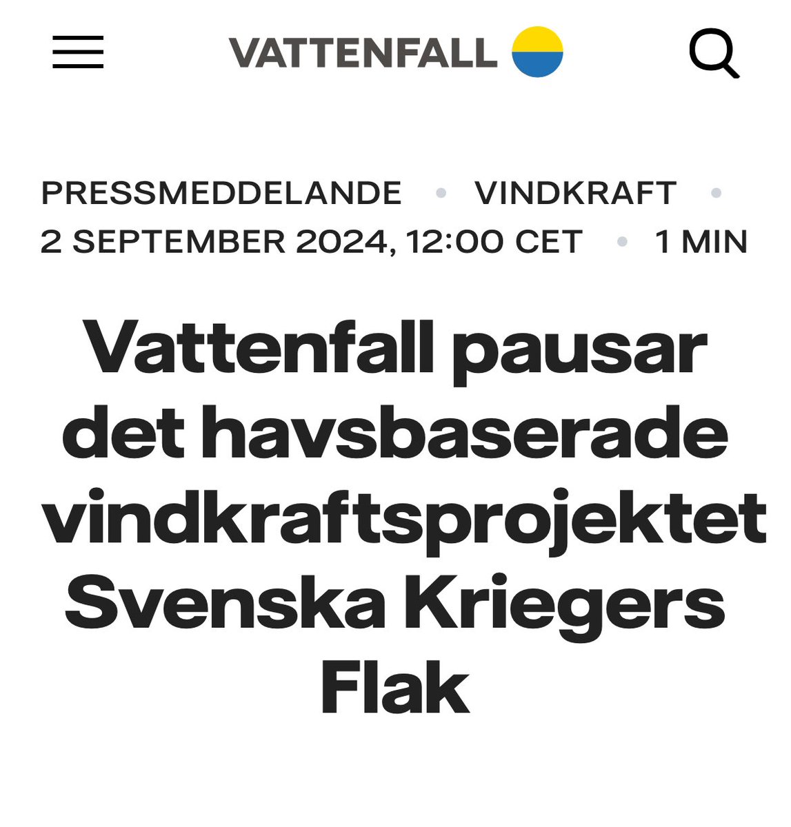 rickardnordin's tweet photo. Nu får regeringens politik konsekvenser. El som skulle kunna levereras rätt in i södra Sverige 2028 uteblir. Sydsverige får vänta till 2040 på lägre elpriser enligt regeringen. Det är helt absurt och kommer kosta både för hushåll och konkurrenskraft! https://t.co/Uk7UBrlaTN