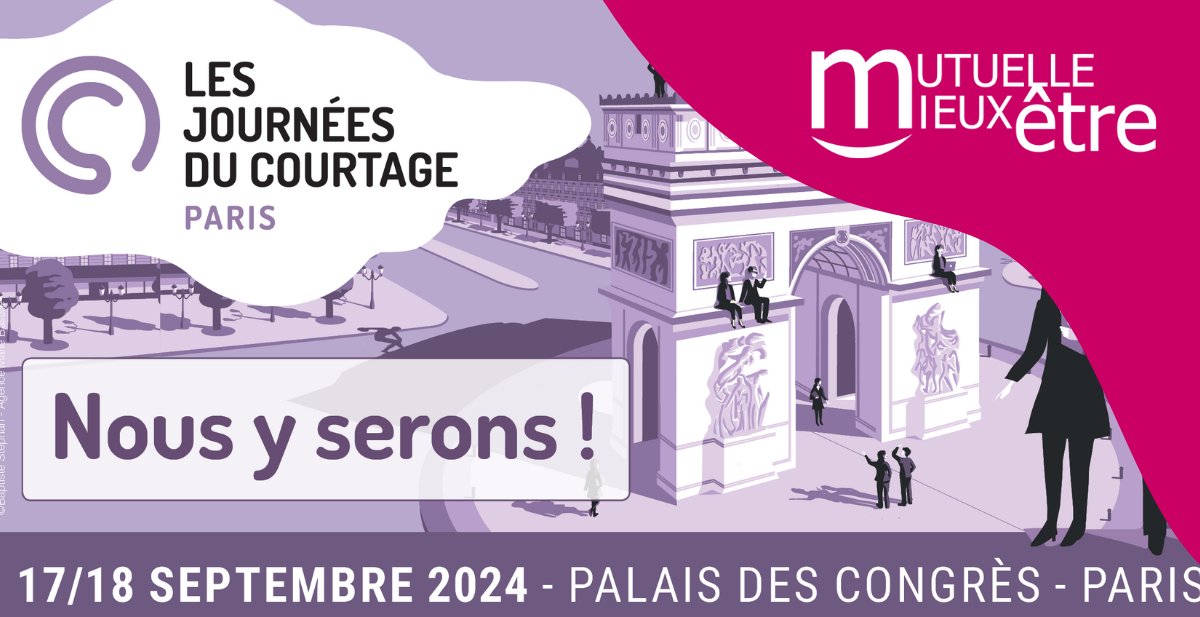 #MutuelleMieuxEtre  🗓️Rendez-vous
Notre équipe #courtage vous attend pour Les Journées du Courtage à Paris les 17 &amp; 18 septembre prochains !
Pour obtenir votre badge gratuit : cutt.ly/ceQ7oYyV