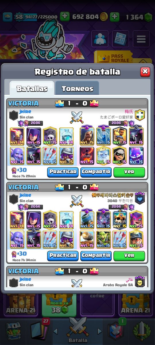 Por fin Top 10k  ( SIN EVOS ) 
                " ❤️✝️❤️ "