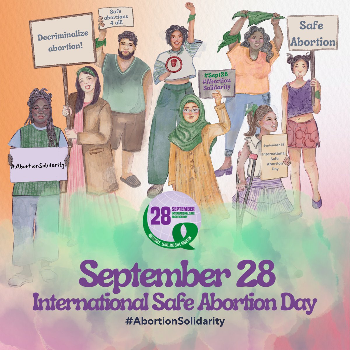 💚 The countdown to #Sept28, International Safe Abortion Day, is ON!  The Campaign Toolkit is out ➡️ september28.org

Let’s unite in #AbortionSolidarity to ensure safe and stigma-free abortion access globally. Together, we’re unstoppable. 🌍

#AbortionJustice