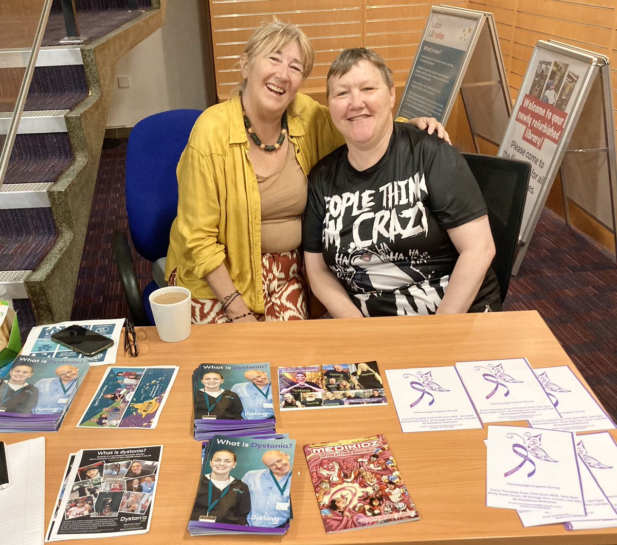Luton Libraries Well & Wise (@lutonwellwise) on Twitter photo It is <a href="/DystoniaUK/">Dystonia UK</a> awareness month!
Dystonia is a neurological movement disorder. This presents uncontrollable muscle spasms by incorrect signals from the brain.
Pop into Luton Central Library today for more info & support 😃
<a href="/LutonLibraries/">Luton Libraries</a> <a href="/ActiveLuton/">Active Luton</a>
#Luton #Dystonia It is <a href="/DystoniaUK/">Dystonia UK</a> awareness month!
Dystonia is a neurological movement disorder. This presents uncontrollable muscle spasms by incorrect signals from the brain.
Pop into Luton Central Library today for more info & support 😃
<a href="/LutonLibraries/">Luton Libraries</a> <a href="/ActiveLuton/">Active Luton</a>
#Luton #Dystonia