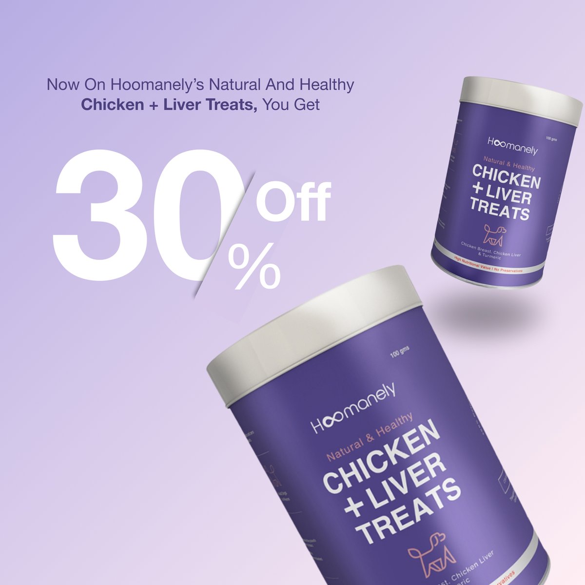 hoomanely's tweet image. Hoomanely’s Chicken + Liver Treats are now 30% off. Made from 100% organic, human-grade ingredients with no fillers or preservatives, these treats are an excellent choice for pets of all ages.

Head to our website—link in bio.

#Hoomanely #safefordogs #safefornature