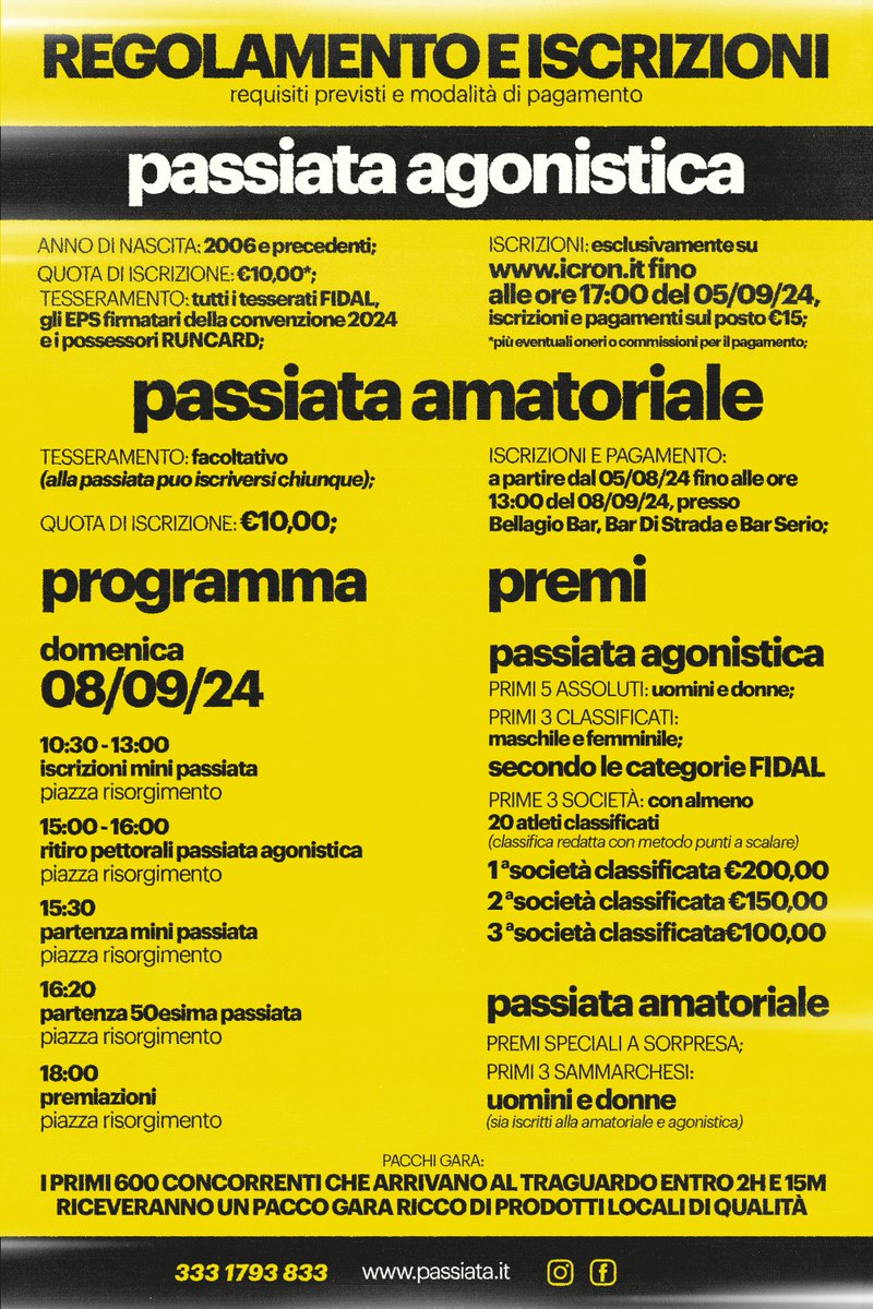 gcostanzo85's tweet photo. Domenica 08 settembre a #SanMarcodeiCavoti c'รจ la 50ยฐ edizione della #passiata di san diodoro.
Storica gara podistica aperta ad agonisti e camminatori. Per tutti gli atleti giunti al traguardo ci sarร la medaglia celebrativa, oltre al ricchissimo pacco gara e tanto altro
#running https://t.co/g239EeLfwY