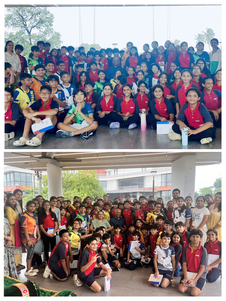 Our trip to Dholakia Farm gave Ss insights into migration, its reasons, and its impact on communities &amp; culture. Witnessing <a href="/GovindLDholakia/">Govind Dholakia</a> ‘s journey of resilience, preserving his legacy while evolving was inspiring, leaving a lasting impression for our Ss beyond the classroom.