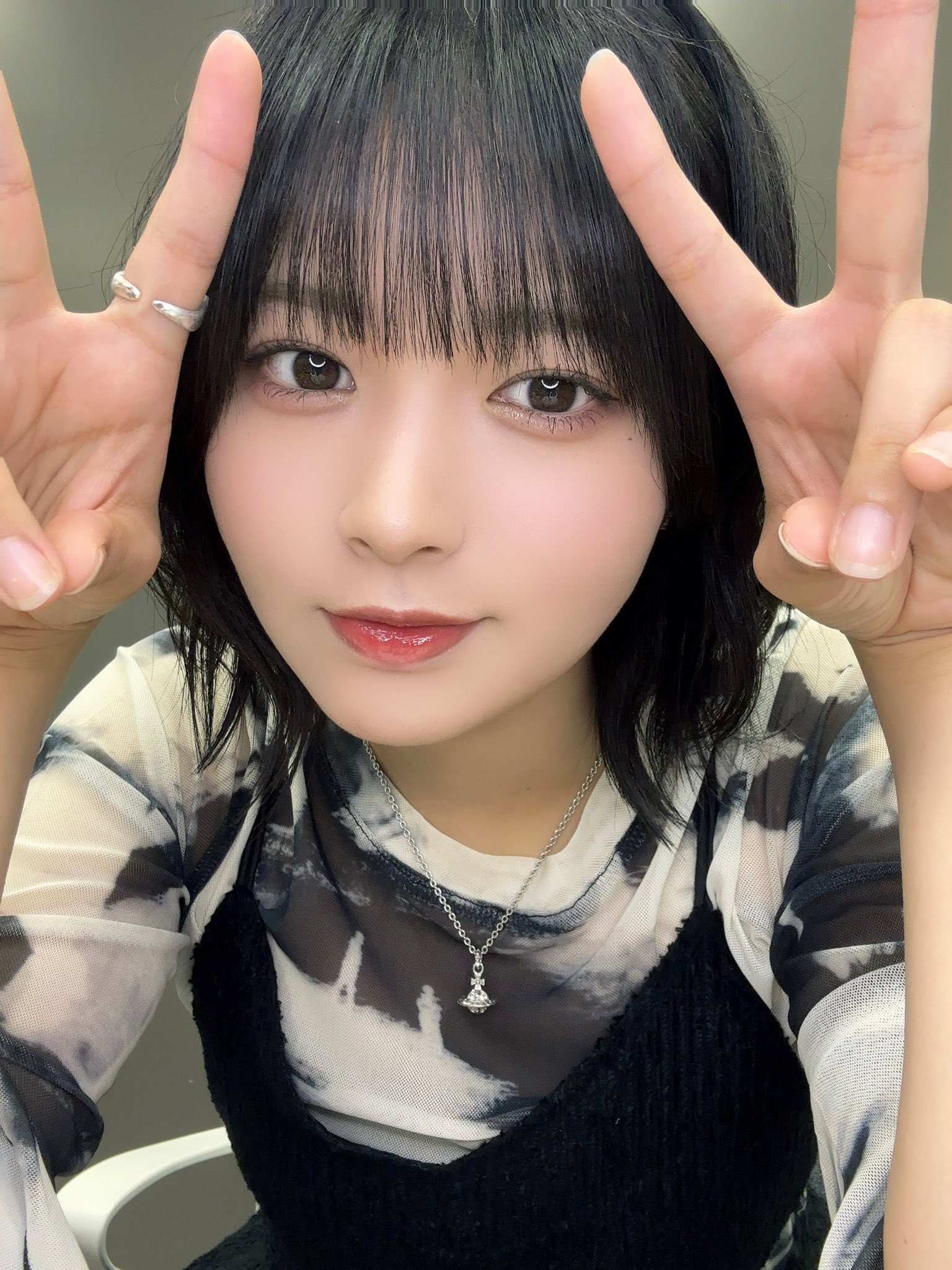 江角怜音 ビック生写真直筆 江角怜音 直筆生写真