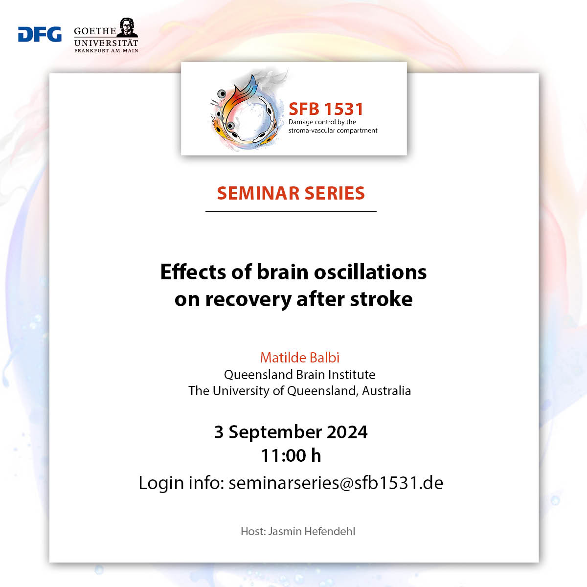 SFB 1531 (@sfb1531) on Twitter photo 📢Looking forward to our SFB 1531 webinar tomorrow with <a href="/matildebalbi/">Matilde Balbi, PhD</a> talking about #stroke recovery - join us! 📢Looking forward to our SFB 1531 webinar tomorrow with <a href="/matildebalbi/">Matilde Balbi, PhD</a> talking about #stroke recovery - join us!