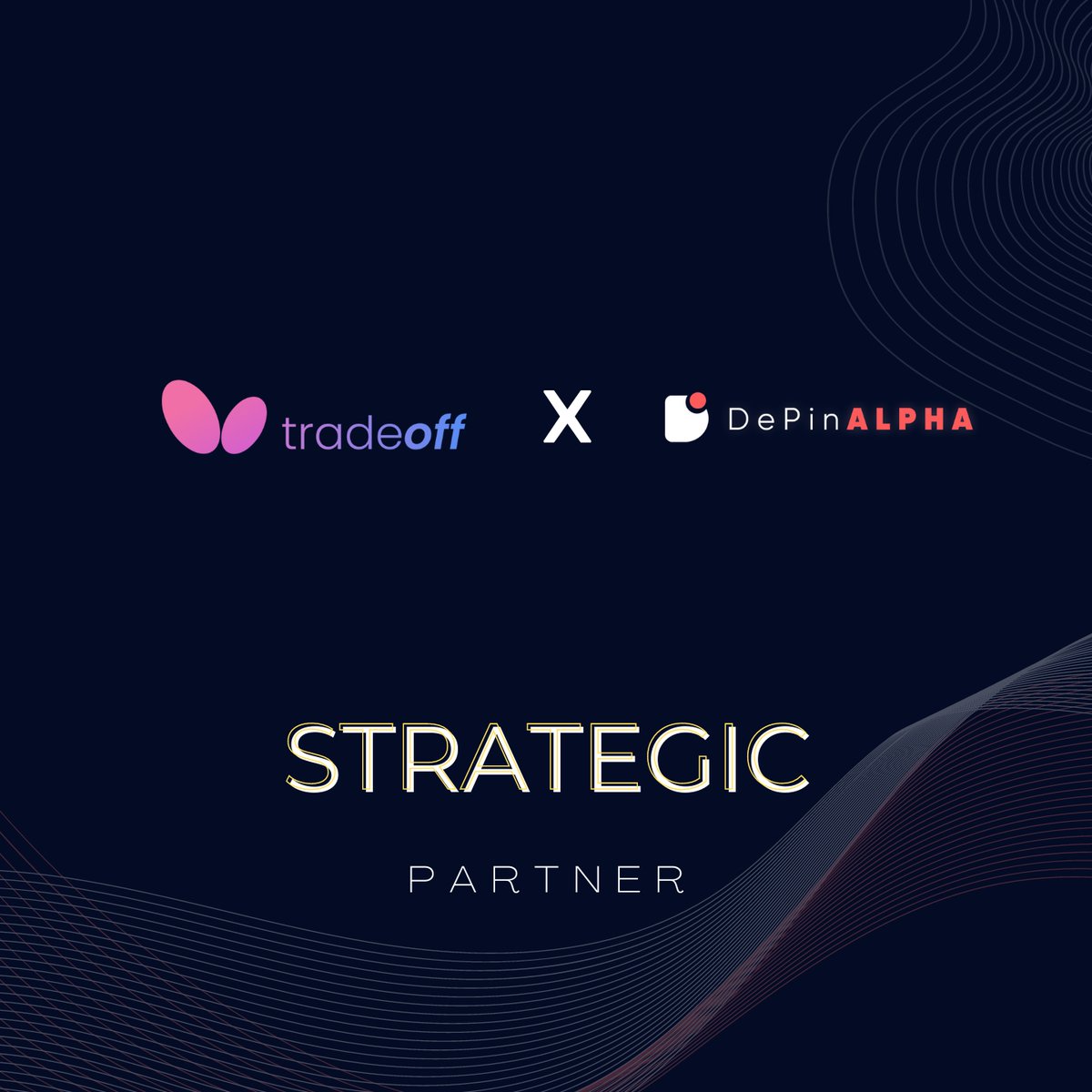 🌍 Excited to announce our strategic partnership with <a href="/DePINAlpha/">DePINAlpha</a>
DePINAlpha: the Global #DePIN Yield Aggregation Platform! This collaboration enhances our shared vision of maximizing returns while driving innovation in the DePIN ecosystem. 
Stay tuned! 
#Web3 #Crypto #DePINAlpha