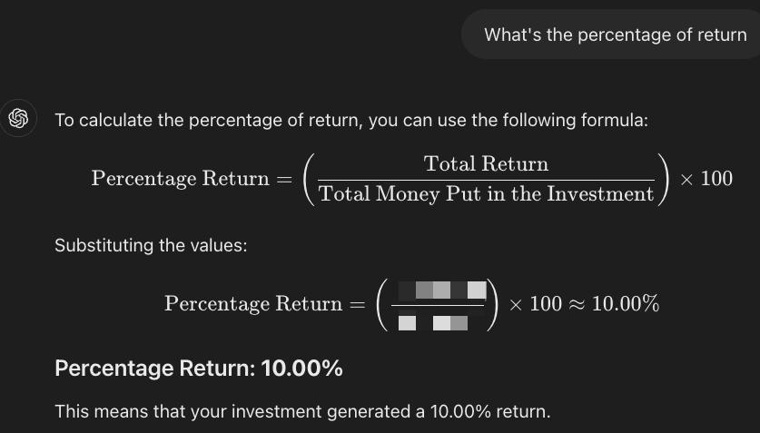 แชร์ไอเดียการเอา ChatGPT มาช่วยคำนวณว่าการลงทุนของเราผลตอบแทนเป็นยังไง

เรื่องของเรื่อง คือ เราลงทุนในระบบหนึ่งในออสเตรเลีย แล้วระบบไม่มีบอกว่าผลตอบแทนเท่าไหร่ยังไง

และ Report ที่มีให้ก็เป็น PDF สำหรับแต่ละ Quarter แบบในรูป

เราเลยเอาข้อมูลจาก Report ไปโยนใส่ ChatGPT