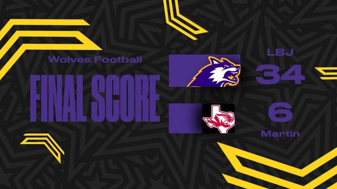 LBJWolves's tweet image. Week 1...Done!