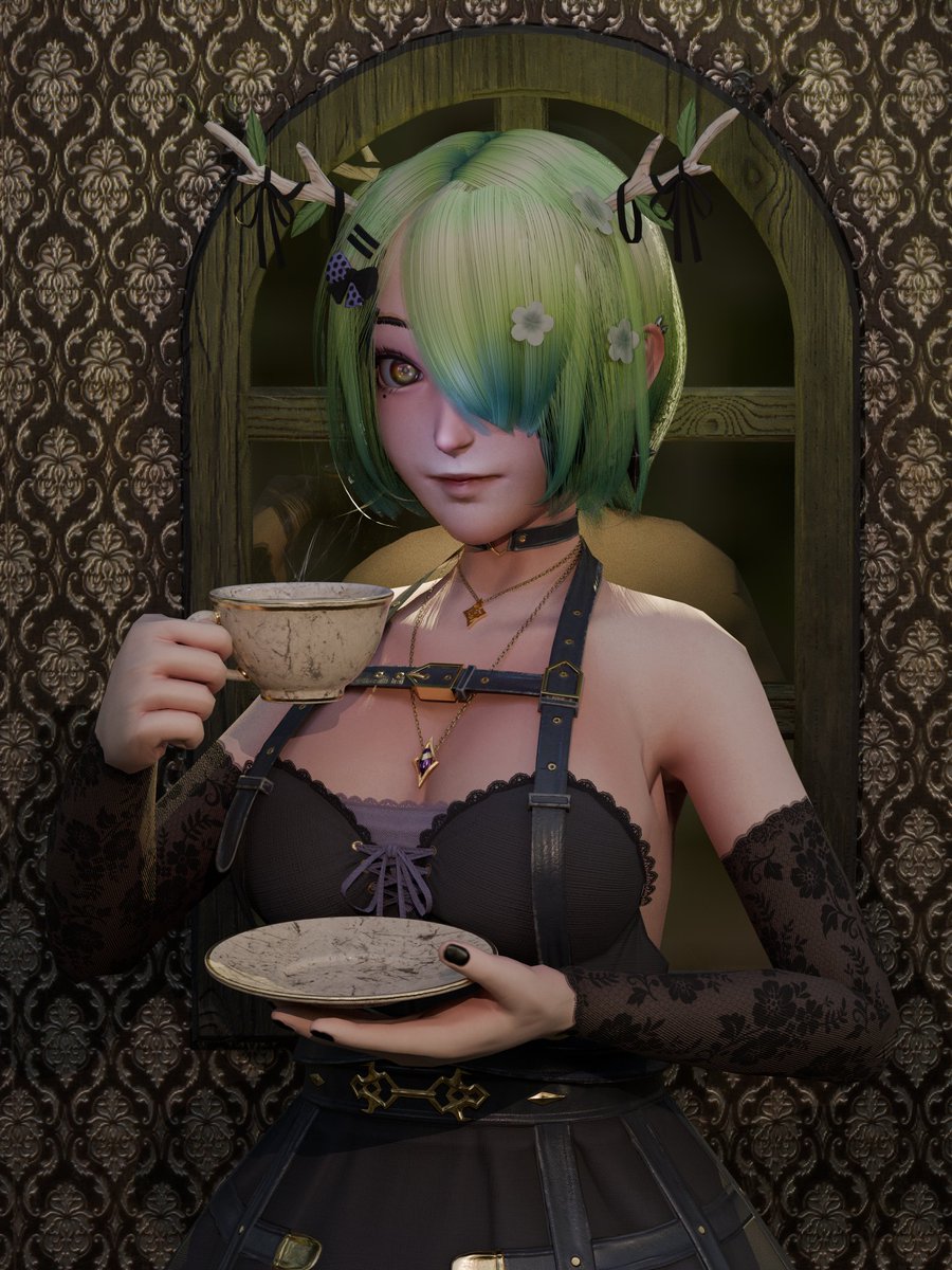 Fawneai's tweet photo. #FineFaunart Goth. https://t.co/mdUg3k2Oyq