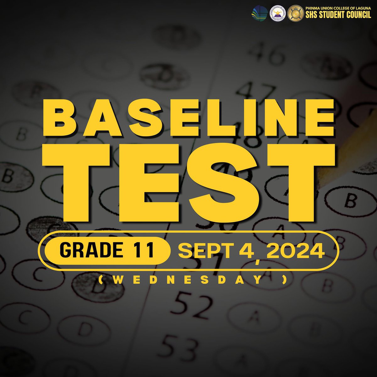phinmauclshssc's tweet image. 𝐆𝐎𝐎𝐃𝐋𝐔𝐂𝐊, 𝐉𝐔𝐍𝐈𝐎𝐑 𝐊𝐍𝐈𝐆𝐇𝐓𝐒!!!

#baselinetest
#phinmauclshsc
#tres

Caption: Cris Andrei Lacson
Pubmat: Geann Basi