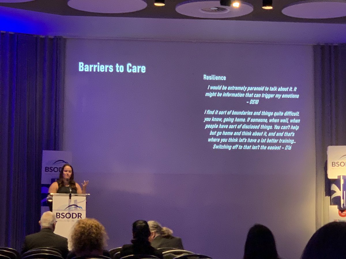Excellent presentation from Sarah Farmer, <a href="/NewcastleSDS/">NCL Dental School</a> @NIHRcommunity ACF in the Senior Colgate Competition <a href="/BSODR_UK/">BSODR</a> #bsodr2024 about supporting dental patients with lived experience of intimate partner violence and abuse.
