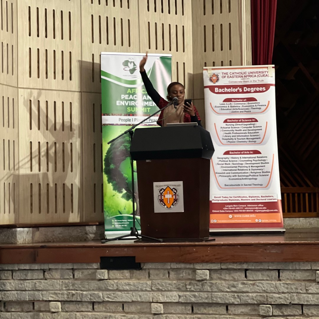 bpikenya's tweet photo. Bridges of Peace Initiatives (BPI) is participating at the inaugural Africa Peace and Environment Summit (APES); was held from 12-16 August 2024. This significant event focuses on the vital link between peace and environmental sustainability in Africa. https://t.co/cT0wyQNm19