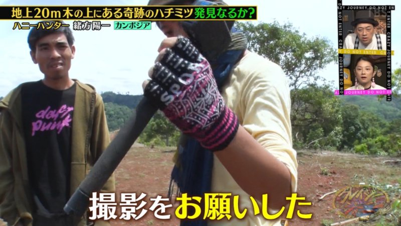 さすがに邪魔したら元も子もないからなあ。 #緒方陽一 #ワイルドハニー