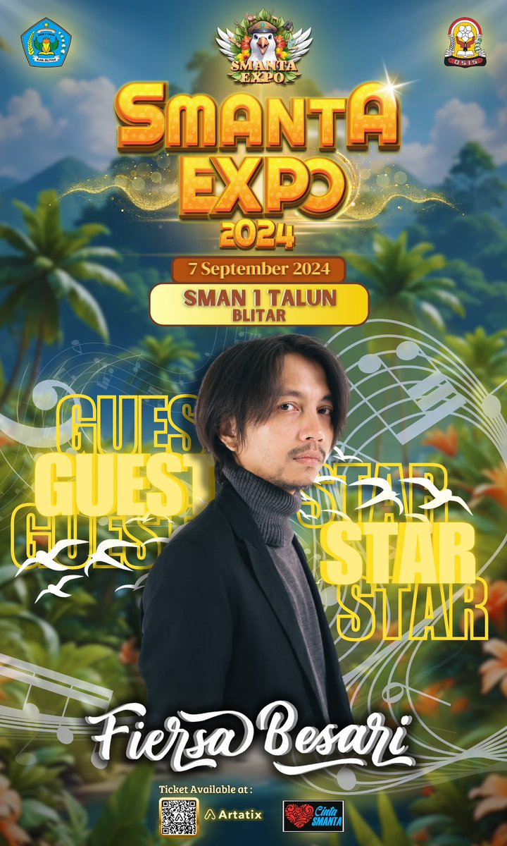 FiersaBesari's tweet photo. Blitar, sampai jumpa tanggal 7 September 2024 https://t.co/k6Hq5f3pmw