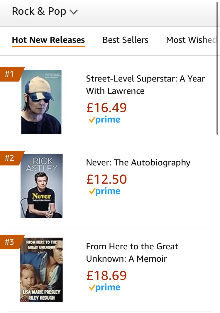 nineeightbooks's tweet photo. Bigger than Elvis.
Bigger than Astley. https://t.co/6FNZULfViF