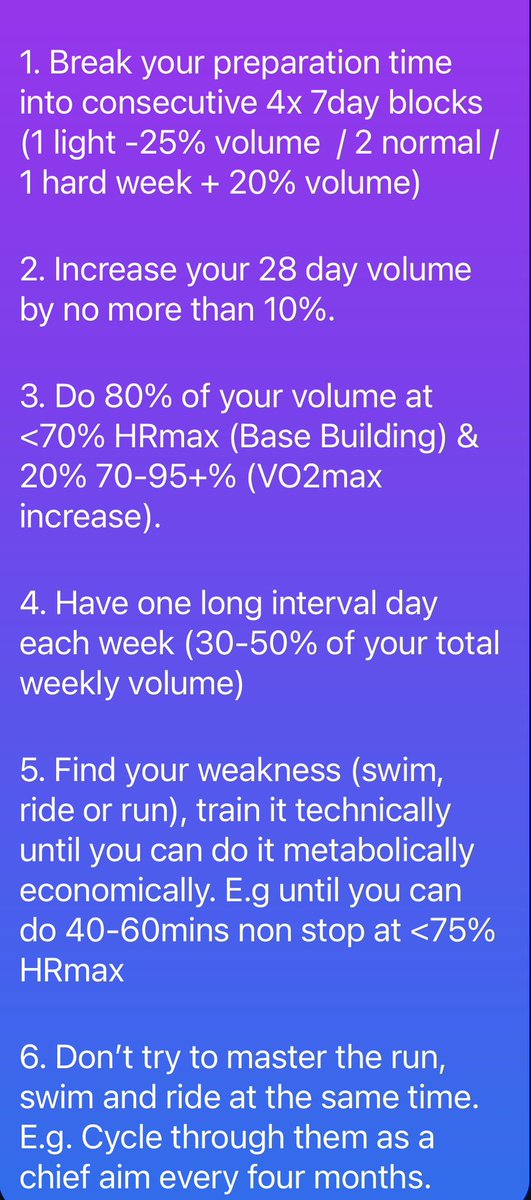 Someone DM me for advice on prep for a triathlon. Never done it before, here was my directions. Any feedback back coaches? #strengthandconditioning
