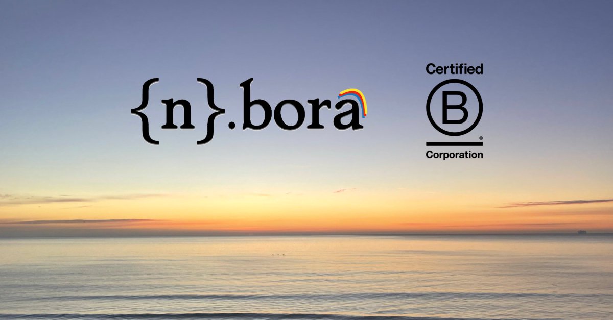 We are delighted to announce that {n}.bora is now a #BCorp! Demonstrating our commitment to social and environmental performance, accountability and transparency, we join a global community committed to using business for good.
<a href="/BCorpUK/">B Corp UK</a>