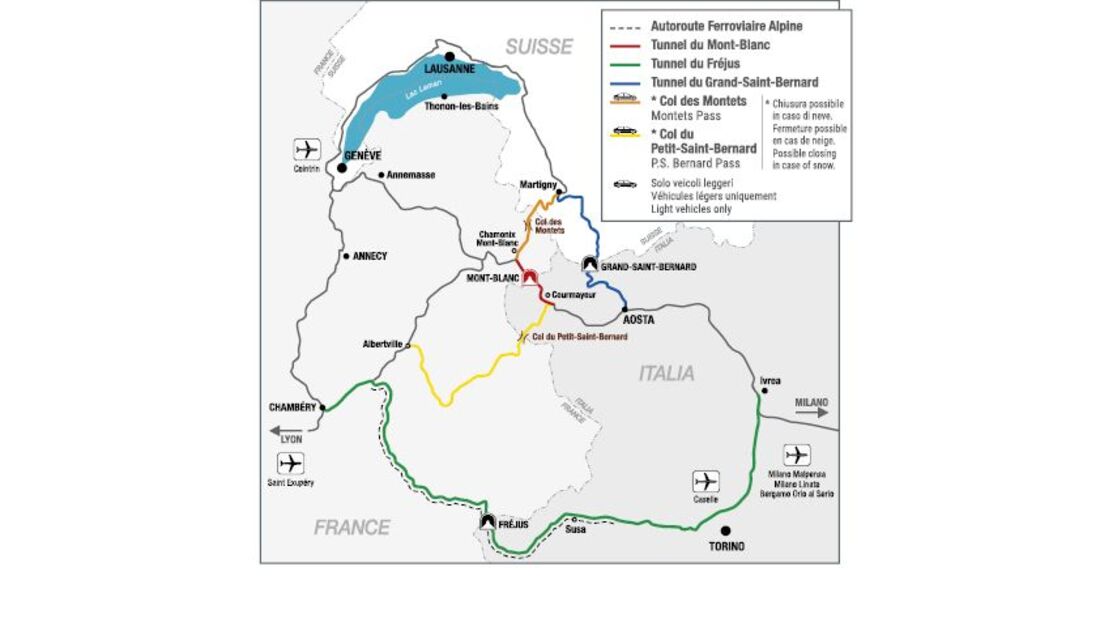 Sanierung Mont-Blanc-Tunnel: 15 Wochen gesperrt dlvr.it/TCjFYs