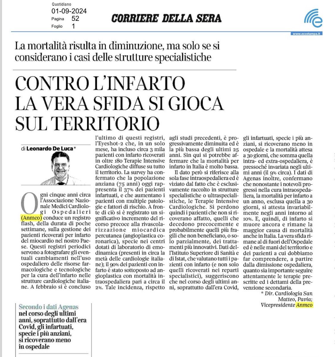 Leonardo De Luca, MD, PhD, FACC, FESC (@leonardodeluca) on Twitter photo  Leonardo De Luca, MD, PhD, FACC, FESC (@leonardodeluca) on Twitter photo