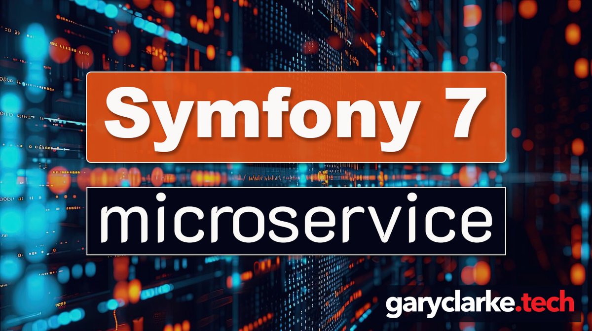 garyclarketech's tweet image. This is my #Symfony7Microservice course
Over 5 hours of Symfony expertise
…it’s worth over $79 but I’m giving 3 of em away
You want it? Just 🔁 or ❤️
Details in the comments…winners picked on Friday 🏆
GLHF