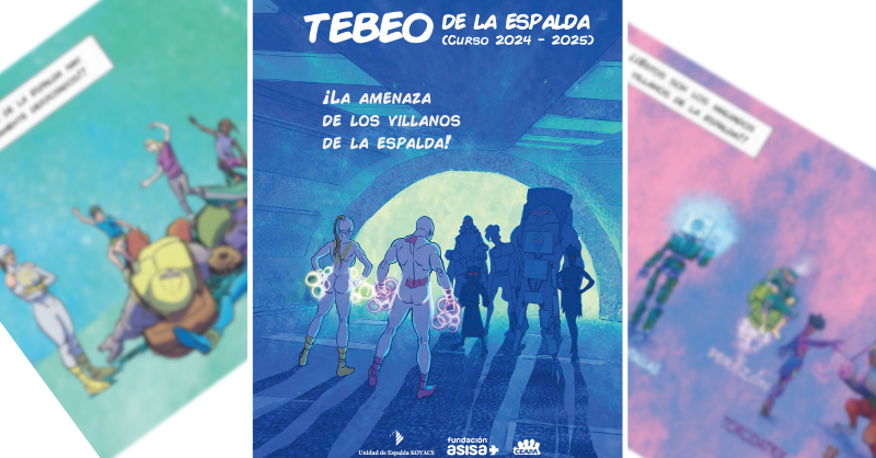 GrupoHLA's tweet photo. 📖 Descubre el #TebeoDeLaEspalda 2024, donde los superhéroes SuperBack y WonderBack ayudarán a los más pequeños a derrotar a los seis malvados villanos que amenazan la salud de nuestra espalda ⤵
#espaldaescolares #REIDE #CEAPA #DrKovacs #FundaciónASISA #GrupoHLA