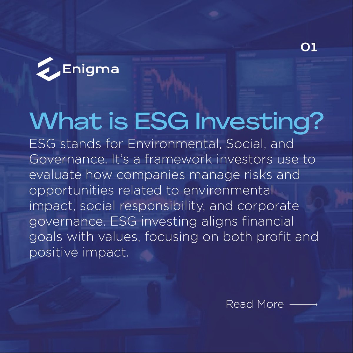 EnigmaToolbox's tweet image. What is ESG Investing? 🌍💰 

Empower your trading with Enigma&apos;s advanced tools, so you never miss a beat. 

Stay with #Enigmatoolbox
Visit enigma.fm FM!

#tradingstrategies #trading #tradingstrategy #forextrader #tradingtips #investing #daytrading #stockmarket