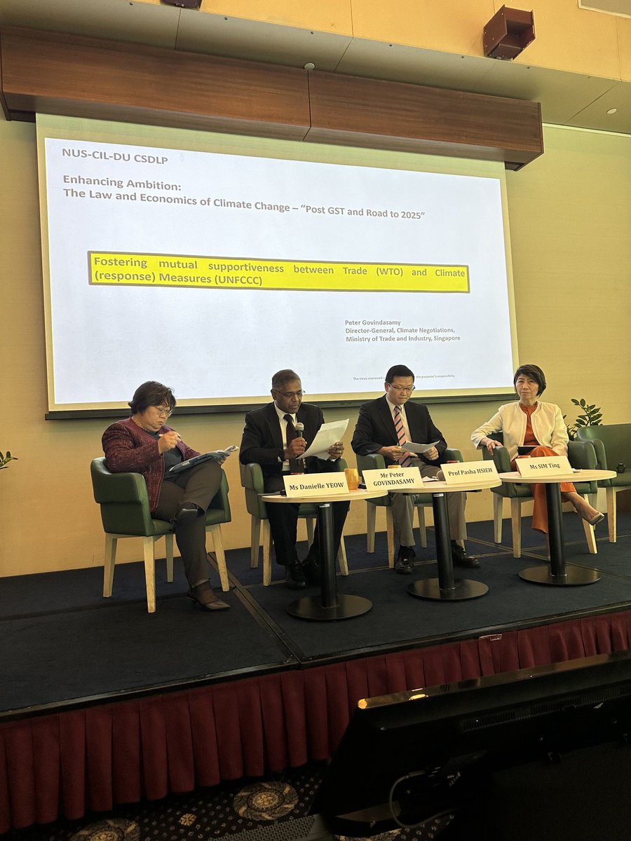 niluferoral's tweet photo. ⁦@NUS_CIL⁩ ⁦@DurhamCSDLP⁩ climate change conference post-GsT on the road to 2025 with lively panels and discussion! ⁦@dsolawuyi⁩ ⁦@petra_minnerop⁩ ⁦@YeowDanielle⁩ https://t.co/6kFRKVNchi