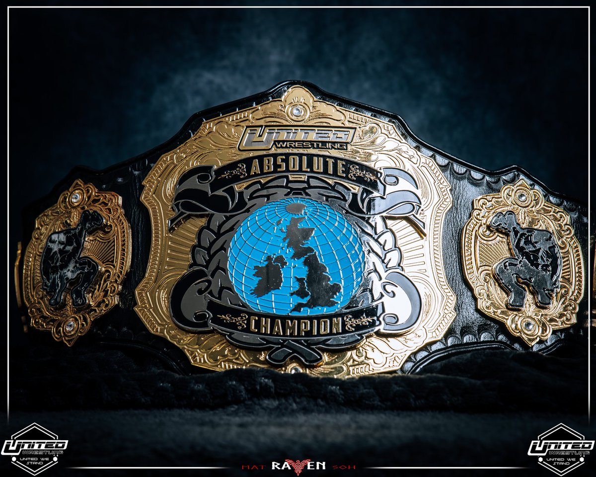 OfficialUWUK's tweet image. Here is a closer look at the Absolute Championship currently around the waist of @MaloneHustle

Designed by @Hellfire_Design 
Made by Royal Belts
Photo by @matravenSOH

Tickets on sale at 
eventbrite.com/e/904754754827…